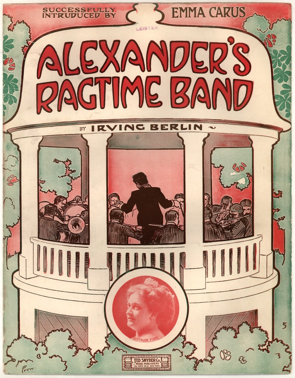 Picture of: Alexander’s ragtime band  Library of Congress