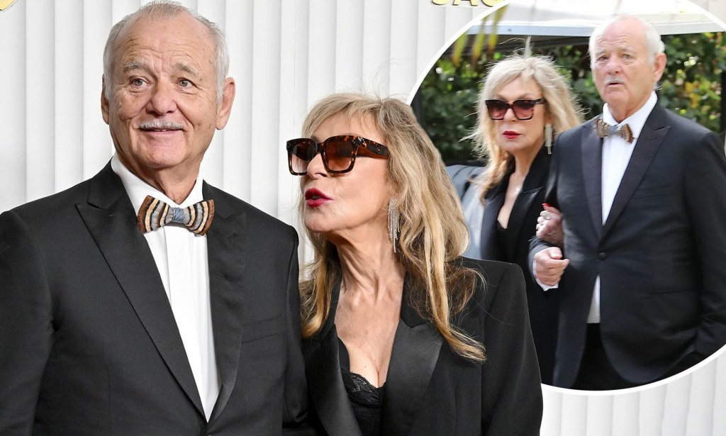 Picture of: Bill Murray, , and Jeannie Berlin, , get close while leaving