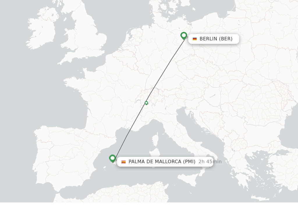 Picture of: Direct (non-stop) flights from Berlin to Palma de Mallorca