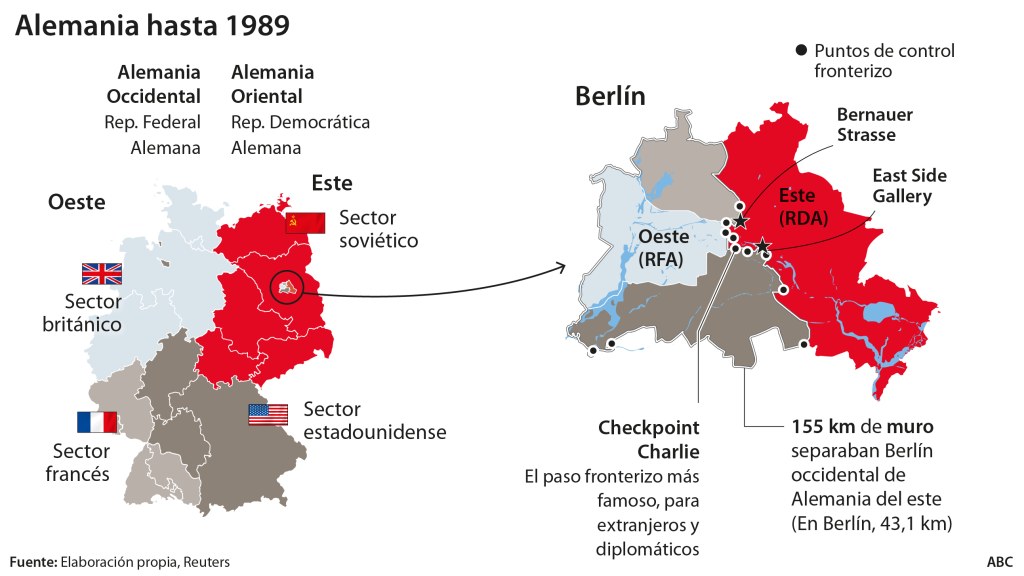 Picture of: Las defensas del Muro de Berlín: la franja del infierno que ahogó