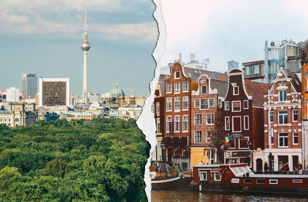 Picture of: Living & Working in Amsterdam vs