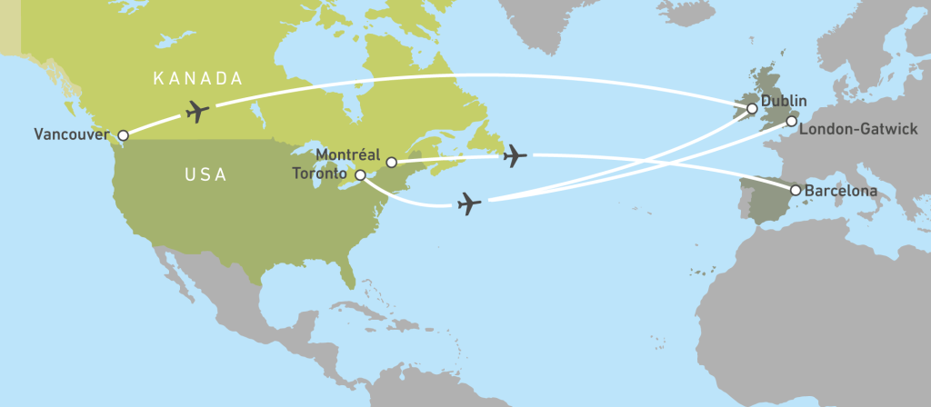 Picture of: Nonstop mit Air Canada rouge von Berlin nach Toronto  CANUSA