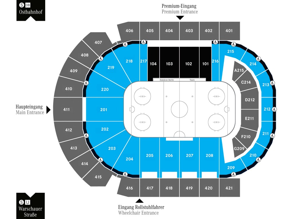 Picture of: Seating Charts  Mercedes-Benz Arena Berlin